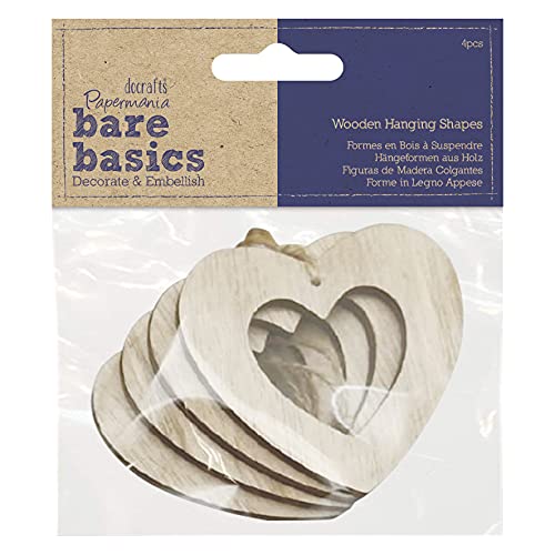 Bare Basics PMA 174573 Holzformen zum Aufhängen von Bare Basics