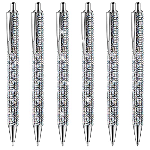 Barfeery 6 StüCk SüßE Kugelschreiber Bling Diamantkugelschreiber Weihnachten Rhinestones Geschenk-Kugelschreiber Aus Silberfarbenem Metall. Ausgefallene Glitzernde Kristallstifte B Barfeery 6 StüCk SüßE Kugelschreiber Bling Diamantkugelschreiber Weihnachten Rhinestones Geschenk-Kugelschreiber Aus Silberfarbenem Metall. Ausgefallene Glitzernde Kristallstifte B von Barfeery