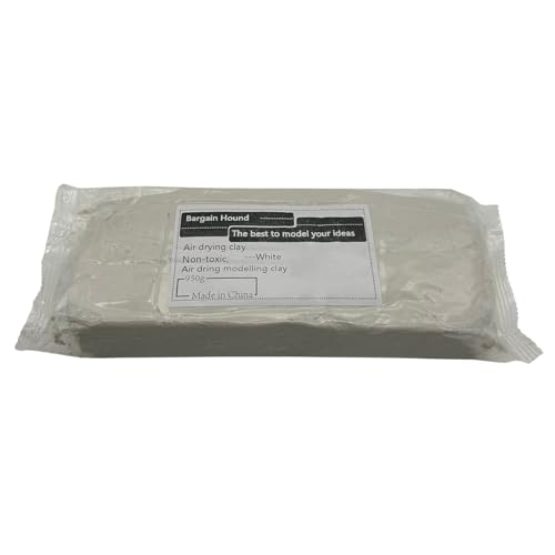 Ton,Air Dry Modelliermasse,Lufttrocknender Ton,Geeignet für Erwachsene und Kinder,Non Bake,Weiß,950g Ton,Air Dry Modelliermasse,Lufttrocknender Ton,Geeignet für Erwachsene und Kinder,Non Bake,Weiß,950g von Bargain Hound