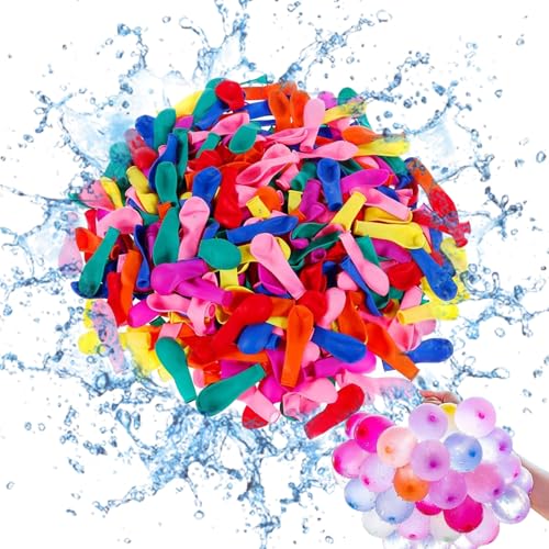1000 Wasserbomben Balloons+1 Bündel mit je 37 Wasserbomben, Schnellfüller Wasserbomben, Bunt Gemischt Wasser Luftballons, Wasser Luftballons Selbstschließend, Wasserbomben Luftballons 1000 Wasserbomben Balloons+1 Bündel mit je 37 Wasserbomben, Schnellfüller Wasserbomben, Bunt Gemischt Wasser Luftballons, Wasser Luftballons Selbstschließend, Wasserbomben Luftballons von Basetousual
