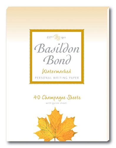 Basildon Bond Duke 137 x 178 mm Schreibblock Mit 40 Blatt – Champagner von Basildon Bond