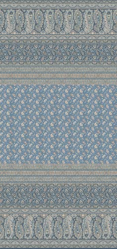 Bassetti Foulard Imperia B1 aus Baumwolle Mako-Satin in der Farbe Blau, Maße: 270cm x 270cm, 9324029 von Bassetti