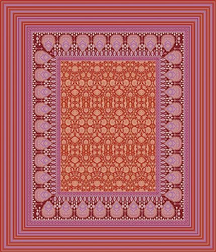 Bassetti MIRA Tischdecke - Jacquard aus 100% Baumwolle in der Farbe Rot R1, Maße: 140x170 cm - 9326076 Bassetti MIRA Tischdecke - Jacquard aus 100% Baumwolle in der Farbe Rot R1, Maße: 140x170 cm - 9326076 von Bassetti