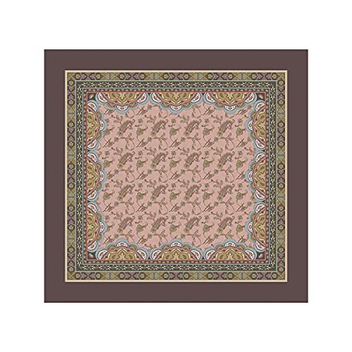 Bassetti Tischdecke Piazza dei Miracoli P1 Rosa 100% Baumwolle, Größe: 110cm x 110cm, 9314508 von Bassetti