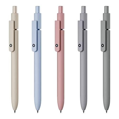 Bassulouda 5 x Kugelschreiber, einziehbar, schwarze Tinte, Schreiben für Schule, Büro Bassulouda 5 x Kugelschreiber, einziehbar, schwarze Tinte, Schreiben für Schule, Büro von Bassulouda