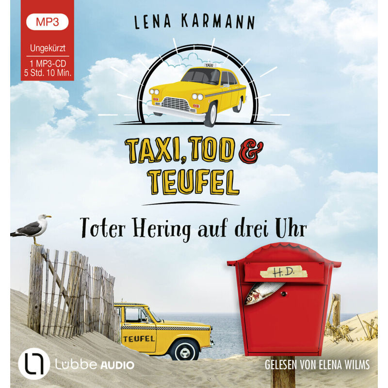 Taxi, Tod Und Teufel - Toter Hering Auf Drei Uhr,1 Audio-Cd, 1 Mp3 - Lena Karmann (Hörbuch) von Bastei Lübbe