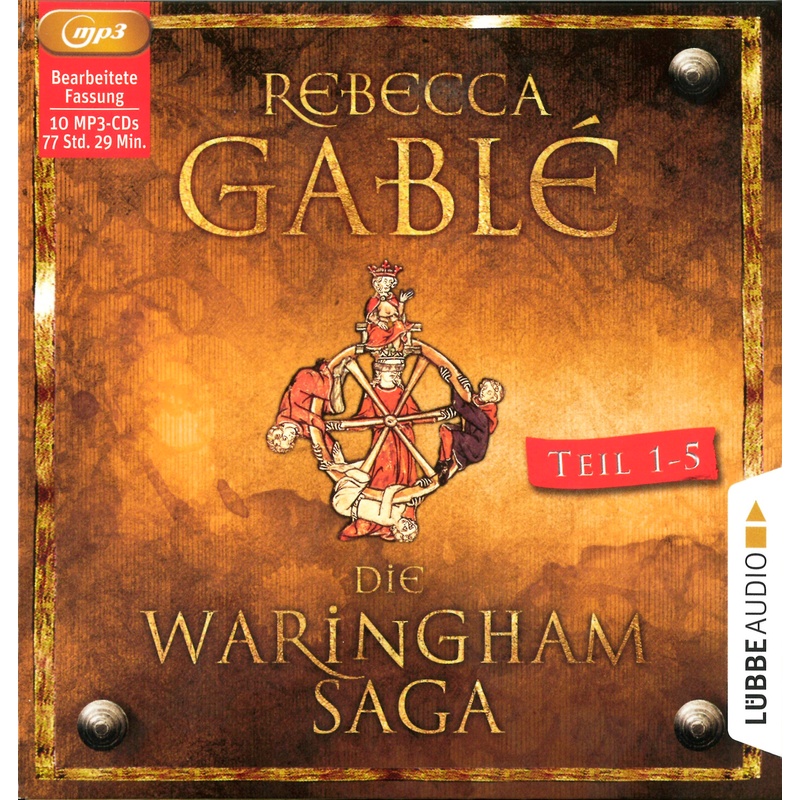 Waringham-Saga, 10 Mp3-Cds - Rebecca Gablé (Hörbuch) von Bastei Lübbe