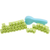 VBS Stanzzange "Buchstaben & Zahlen" mit 36 Motivlochern von VBS