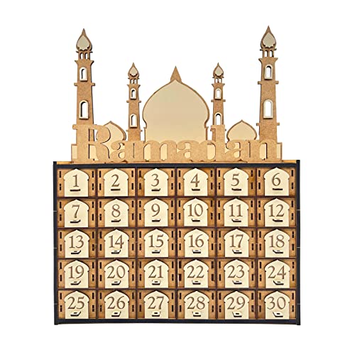 Ramadan Kalender, DIY Ramadankalender aus Holz (MDF), Ramadan Geschenk für Kinder, Ramadankalender zum Basteln, Countdown, Eid Mubarak, Dekoration, Adventskalender, Ramazan Takvimi Ramazanski kalendar von Bastelzone