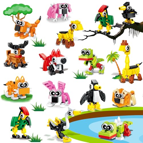 24 Packungen Tierbausteine, lustige Valentinstagskarten für Kinder, Schule, Klassenzimmer, Valentinstag, Austausch, Geschenke für Kleinkinder, Jungen, Mädchen, Klassenkameraden, Valentinstag, Party, 24 Packungen Tierbausteine, lustige Valentinstagskarten für Kinder, Schule, Klassenzimmer, Valentinstag, Austausch, Geschenke für Kleinkinder, Jungen, Mädchen, Klassenkameraden, Valentinstag, Party, von Basytodio