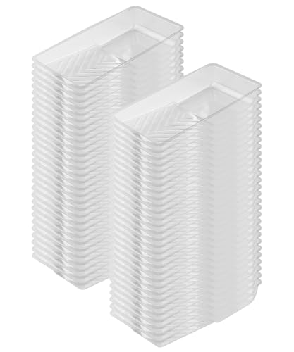 Bates Farbwanneneinlagen, 10,2 cm, 12 Stück, Einwegartikel, Kunststoff, Mini-Rolltablett von Bates Choice