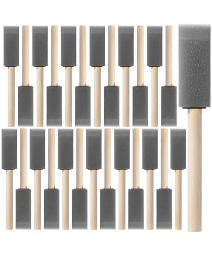 Bates Schaumstoff-Pinsel, 2,5 cm, Grau Bates Schaumstoff-Pinsel, 2,5 cm, Grau von Bates Choice