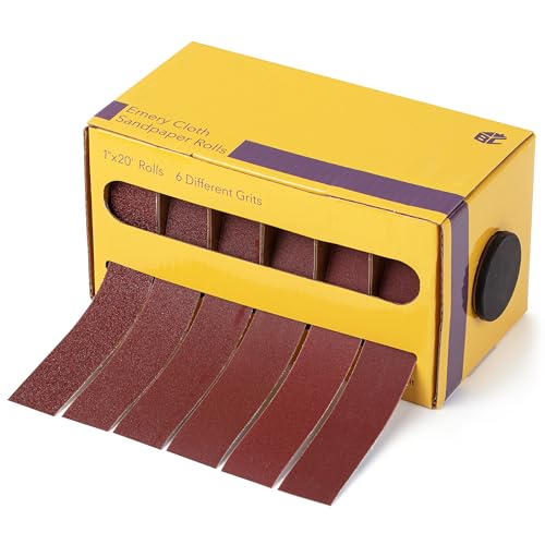Bates Schleifpapier, Möbelschleifen, 6 Stück von Bates Choice
