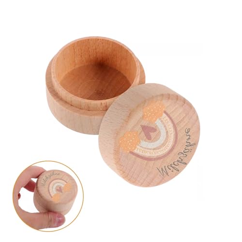 Batheidon Zahndose Milchzähne für Jungen Mädchen Zahndose– Personalisierte Holzdose für Jungen und Mädchen – Geschenkideen zur Taufe und Geburtstag – Erinnerungsstück für neue Eltern – Rund 5cm x 5cm Batheidon Zahndose Milchzähne für Jungen Mädchen Zahndose– Personalisierte Holzdose für Jungen und Mädchen – Geschenkideen zur Taufe und Geburtstag – Erinnerungsstück für neue Eltern – Rund 5cm x 5cm von Batheidon