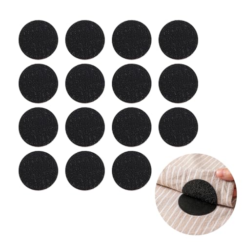 Batheidon 15 Stück Klettpunkte selbstklebend, klebepads, klett zum kleben | Ø 50mm, Schwarze Klettpunkte für Heim, Büro und Handwerk | Hohe Haftkraft, Flexibel und Vielseitig, für DIY und Dekoration Batheidon 15 Stück Klettpunkte selbstklebend, klebepads, klett zum kleben | Ø 50mm, Schwarze Klettpunkte für Heim, Büro und Handwerk | Hohe Haftkraft, Flexibel und Vielseitig, für DIY und Dekoration von Batheidon