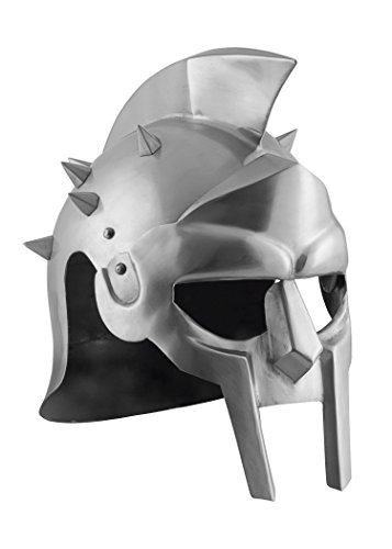 Battle-Merchant Gladiatorenhelm Maximus mit Lederinlay mit Dornen - Gladiator - Spartakus Battle-Merchant Gladiatorenhelm Maximus mit Lederinlay mit Dornen - Gladiator - Spartakus von Battle-Merchant