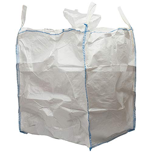 3er Set - Big Bag 90 x 90 x 110 cm, SWL 1000 kg, geschlossener Boden, 4 Hebeschlaufen - pro Stück 5.22 von Bauhandel33