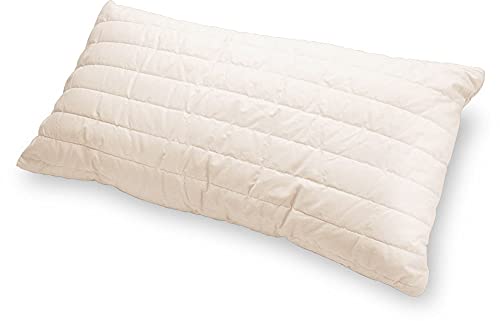 Baumwoll-Stepphülle aus 100% Baumwolle kbA GOTS, Baumberger, Stepphülle: 40x60 cm von Baumberger
