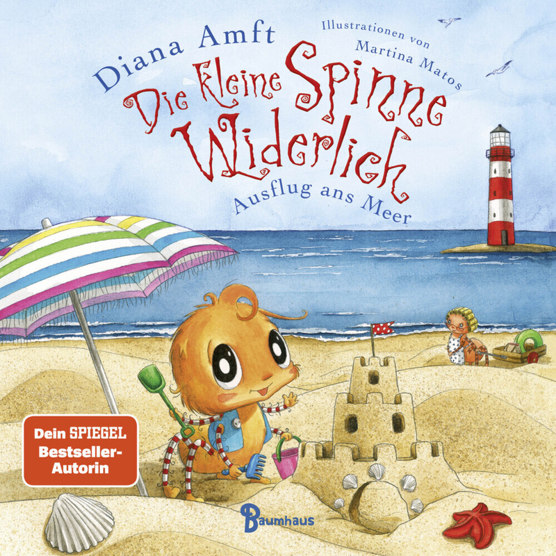 Die Kleine Spinne Widerlich - Ausflug Ans Meer (Pappbilderbuch) - Diana Amft, Pappband von Baumhaus Medien