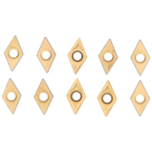 10 PCs Carbideinsätze DCMT070204, CVD -beschichtete CNC -Drehblätter, 2,38 mm Kantendicke für SDJCR L110/1212/H07 -Werkzeughalter, Mahlen Schneidwerkzeuge 10 PCs Carbideinsätze DCMT070204, CVD -beschichtete CNC -Drehblätter, 2,38 mm Kantendicke für SDJCR L110/1212/H07 -Werkzeughalter, Mahlen Schneidwerkzeuge von Baxnore