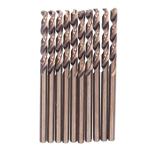 10 Stcs 2 mm HSS -Drehbohrbits, genaue gerade Schafts 135 -Grad -Punktwinkel für Edelstahl-, Manganstahl- und Winkeleisenbohrungen 10 Stcs 2 mm HSS -Drehbohrbits, genaue gerade Schafts 135 -Grad -Punktwinkel für Edelstahl-, Manganstahl- und Winkeleisenbohrungen von Baxnore