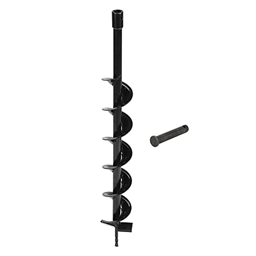 100x800 mm Manganstahl Pflanzschnecken begrabene Pflanzung Grabloch -Werkzeug für Garten von Baxnore