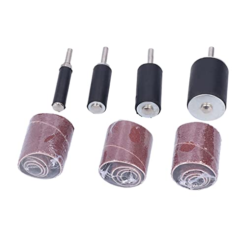 16 Stcs Drumschleifer Set, 60/80 /120 -Körnchen Schleibbandhäule mit Polierrädern, Emery Gummikonstruktion für Holzbearbeitung, Metallpolieren 16 Stcs Drumschleifer Set, 60/80 /120 -Körnchen Schleibbandhäule mit Polierrädern, Emery Gummikonstruktion für Holzbearbeitung, Metallpolieren von Baxnore