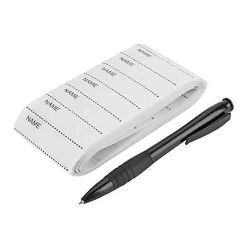 200pcs gewebte Stoffname -Etiketten, 5,5 cm weiße Näh -Tags, Baumwoll -Tags mit Stoffmarker, anpassbares Nähen auf Stoffetiketten für Schuluniformen Kleidungsstücke 200pcs gewebte Stoffname -Etiketten, 5,5 cm weiße Näh -Tags, Baumwoll -Tags mit Stoffmarker, anpassbares Nähen auf Stoffetiketten für Schuluniformen Kleidungsstücke von Baxnore