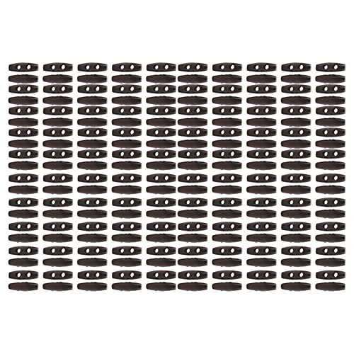 200pcs hölzerne Kippknöpfe, 2 Loch dunkler Kaffee -Olivenform, Holznähte Knöpfe für Bekleidungssäcke Hüte Handwerk Accessoires 30mm 200pcs hölzerne Kippknöpfe, 2 Loch dunkler Kaffee -Olivenform, Holznähte Knöpfe für Bekleidungssäcke Hüte Handwerk Accessoires 30mm von Baxnore