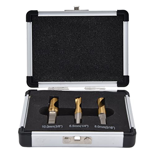 3pcs Schweißschneiderbohrer Bit Hochgeschwindigkeit Stahlschweißbohrmaschine Bit Verschleißem Schweißschneider Werkzeug von Baxnore