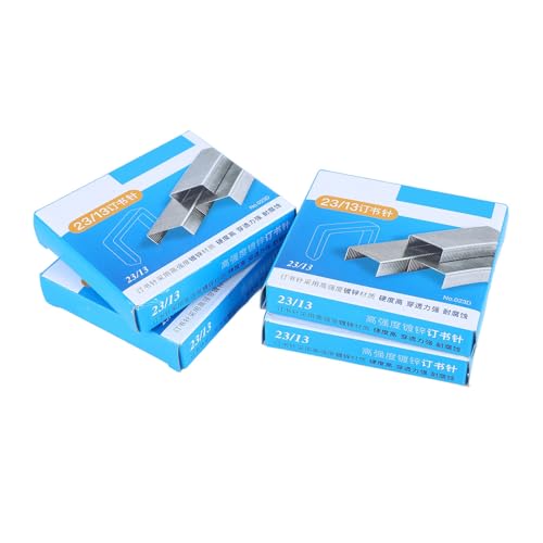 4000 PCS 23/13 verzinkte Stahlhüter, Anti -Jam -Dicke -Papierverbesserer mit 100 Blechkapazität für Büroschulen -Heimdokumentbindung 4000 PCS 23/13 verzinkte Stahlhüter, Anti -Jam -Dicke -Papierverbesserer mit 100 Blechkapazität für Büroschulen -Heimdokumentbindung von Baxnore