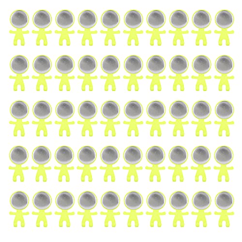 50pcs Abzeichenhalter, personalisierte Hakenteile mit Klebstofffilm für Zahnbürstenstecker, Handtuchbügel, Badezimmerorganisation von Baxnore