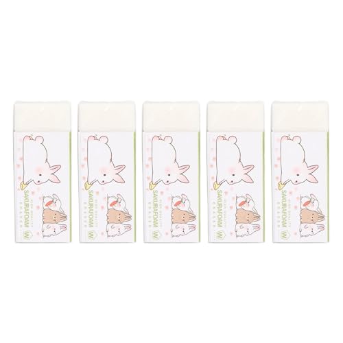 5PCS Soft Radiergummis, Skizzen zeichnung Kunst Radiergummi, leichte Reinigung, für Büromalereien von Baxnore