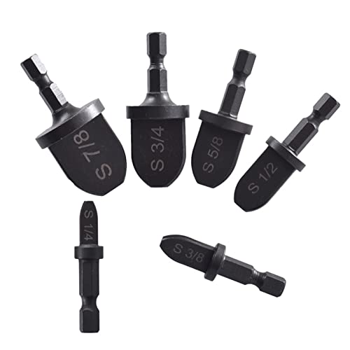 6 PCs 6,3 bis 22,2 mm Kohlenstoffstahl -Rohr -Expander -Bohrer -Bit -Set, Hex Shank -Flacking -Werkzeuge für Klimaanlagenkupferrohr, Multi -Size -Rohr -Swaging -Kit mit klaren 6 PCs 6,3 bis 22,2 mm Kohlenstoffstahl -Rohr -Expander -Bohrer -Bit -Set, Hex Shank -Flacking -Werkzeuge für Klimaanlagenkupferrohr, Multi -Size -Rohr -Swaging -Kit mit klaren von Baxnore