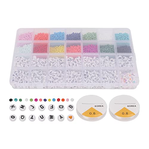6303PCS -Buchstabenperlen, Kunststoffalphabetperlen mit Aufbewahrungsbox, Multi -Form -Handwerk für Schmuckherstellung, Handkoordinationsentwicklung von Handaugen 6303PCS -Buchstabenperlen, Kunststoffalphabetperlen mit Aufbewahrungsbox, Multi -Form -Handwerk für Schmuckherstellung, Handkoordinationsentwicklung von Handaugen von Baxnore