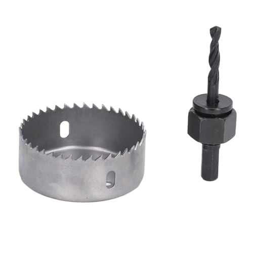 67 mm Lochsäge Bohrbit Set, Legierungsstahl -HSS -Konstruktion, Schnellschneidwerkzeug für Holzbearbeitung, Kunststoff, Sperrholz, Gipskarton, dünne Metallmaterialien 67 mm Lochsäge Bohrbit Set, Legierungsstahl -HSS -Konstruktion, Schnellschneidwerkzeug für Holzbearbeitung, Kunststoff, Sperrholz, Gipskarton, dünne Metallmaterialien von Baxnore