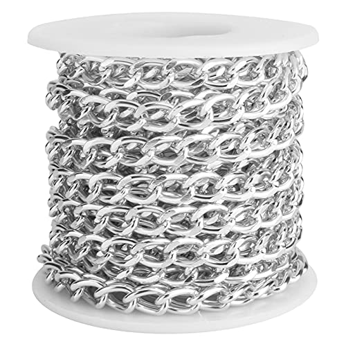 Aluminiumkette verdrehte Glieder mit Spulenarmband -Halskettenschmuck, die DIY -Accessoires machen von Baxnore
