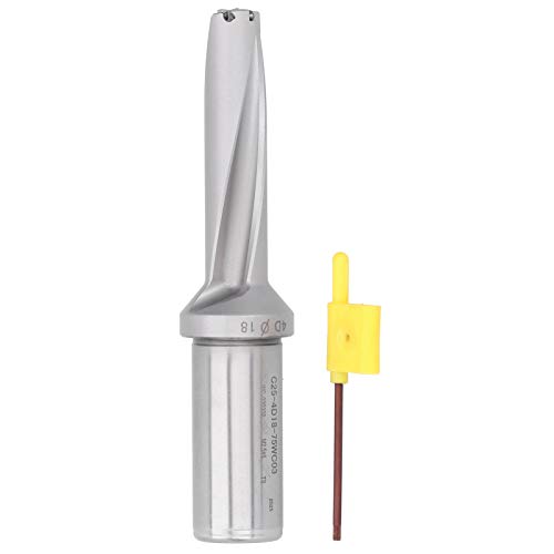 BU -Bohrwerkzeug -Werkzeughalter, Carbid CNC Shank C25 4D18 75WC03, interne Kühlung 18x4 -Durchmesserverhältnis, Genauigkeit der glatten Bohrungstoleranz, kompaktes Werkzeugzubehör von Baxnore