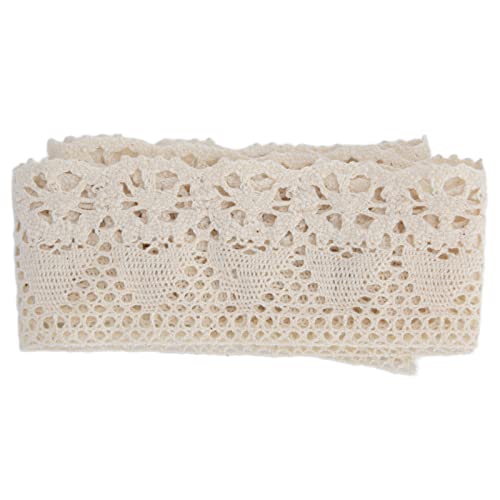Baumwollspitzenverkleidung, Nähband, weich hautfreundliche dekorative Trimm für Hochzeit, Verpackung, Partydekorationen Baumwollspitzenverkleidung, Nähband, weich hautfreundliche dekorative Trimm für Hochzeit, Verpackung, Partydekorationen von Baxnore