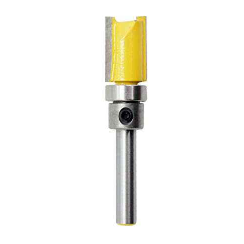 Baxnore 1/4 Lagerverkleidung Router Bit, Carbidholzfräsenschneider, genaues Schneidverkleidungsverkleidungsbit, Hochleistungs -vielseitiges Router -Werkzeug für Möbelherstellung (1/4*1/2*20) von Baxnore