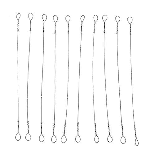 Baxnore 10 Stcs Drahtsägenschneider, 150 mm Länge, Mini -Sägenstreifen für Holzarbeiten, genaue gerade Schnitte in engen Räumen, vielseitig für PVC, Aluminium Baxnore 10 Stcs Drahtsägenschneider, 150 mm Länge, Mini -Sägenstreifen für Holzarbeiten, genaue gerade Schnitte in engen Räumen, vielseitig für PVC, Aluminium von Baxnore