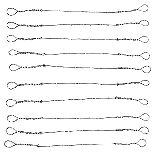 Baxnore 10 Stcs Stahlsägenschneiderdraht, 130 mm Ersatz Schneidstreifen für den manuellen Sägenrahmen, professionelle gerade Linie Schnitt auf weichen Materialien Baxnore 10 Stcs Stahlsägenschneiderdraht, 130 mm Ersatz Schneidstreifen für den manuellen Sägenrahmen, professionelle gerade Linie Schnitt auf weichen Materialien von Baxnore