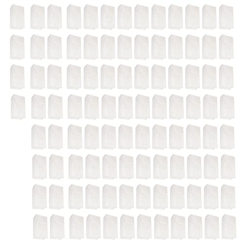 Baxnore 100 -PC -Papiertüten, Kraftpapierbeutel von Kraft, Oil Proof -Papier -Lunchpapierbeutel mit großer Kapazität, multifunktionale Backbeutel für den Einkaufshandel (280x150x90 mm) von Baxnore