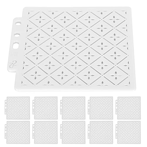 Baxnore 10pcs wiederverwendbare Mandala -Vorlage Schablonen zum Malen von Zeichnen von DIY Crafts Art liefert kreative Projekte Erwachsene Kinder Haustiermaterial 14cm x 12,8 cm Baxnore 10pcs wiederverwendbare Mandala -Vorlage Schablonen zum Malen von Zeichnen von DIY Crafts Art liefert kreative Projekte Erwachsene Kinder Haustiermaterial 14cm x 12,8 cm von Baxnore