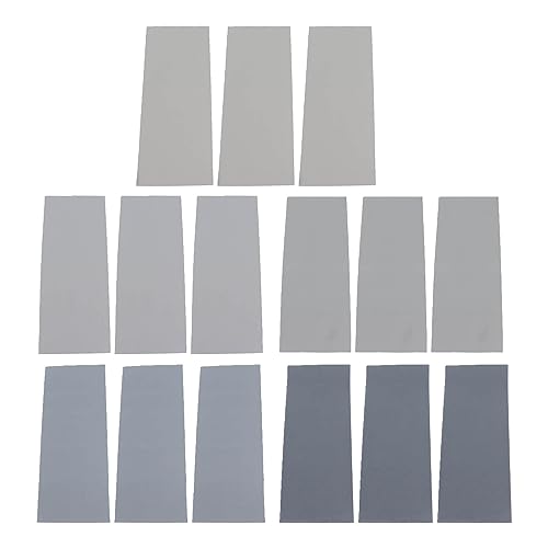 Baxnore 15-teiliges Schleifpapier-Set, 22,9 x 9,1 cm, Körnung 2000 bis 10000, Siliziumkarbid, für Auto-Detailarbeiten, Möbelpolieren, Bastelprojekte Baxnore 15-teiliges Schleifpapier-Set, 22,9 x 9,1 cm, Körnung 2000 bis 10000, Siliziumkarbid, für Auto-Detailarbeiten, Möbelpolieren, Bastelprojekte von Baxnore