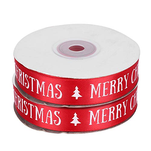 Baxnore 2 Rollen Polyester-Satinband, 2 cm x 22,5 m weiches franzlesungsbeständiges Band für Haarbögen Luftballons Einladungen Einladungen Baxnore 2 Rollen Polyester-Satinband, 2 cm x 22,5 m weiches franzlesungsbeständiges Band für Haarbögen Luftballons Einladungen Einladungen von Baxnore
