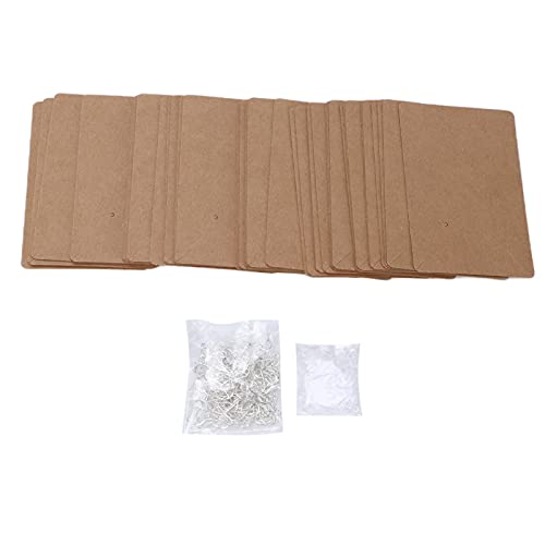 Baxnore 250 Stück Ohrring Zubehör Kit DIY Schmuck Herstellung Zubehör Set mit Haken Rücken Display-Karten Baxnore 250 Stück Ohrring Zubehör Kit DIY Schmuck Herstellung Zubehör Set mit Haken Rücken Display-Karten von Baxnore