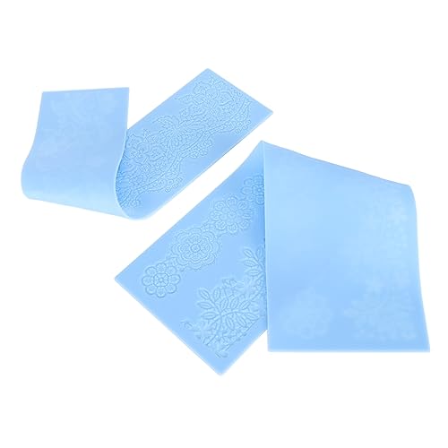Baxnore 2pcs Präge spitzen Spitze Fondant Schimmel Multi -Kreis Blumen Spitze Schimmel Silikonkuchen Dekorationswerkzeug Spitze Matte Baxnore 2pcs Präge spitzen Spitze Fondant Schimmel Multi -Kreis Blumen Spitze Schimmel Silikonkuchen Dekorationswerkzeug Spitze Matte von Baxnore