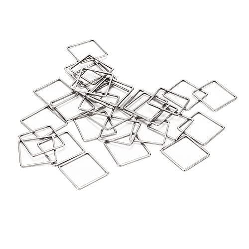Baxnore 30 Stücke hohl geometrische Ohrring -Anhänger Edelstahl Quadrate Rahmen DIY Schmuckanschlüsse für handgefertigte Handwerk Ohrringe Halsketten Armbänder Erwachsene Kinder Baxnore 30 Stücke hohl geometrische Ohrring -Anhänger Edelstahl Quadrate Rahmen DIY Schmuckanschlüsse für handgefertigte Handwerk Ohrringe Halsketten Armbänder Erwachsene Kinder von Baxnore