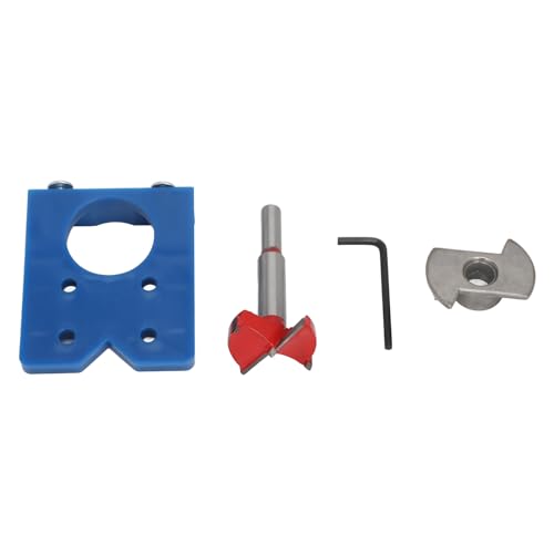 Baxnore 35 mm Scharnier langweiliges Jig -Kit, ABS -HSS -Material mit Lokatorplattenbohrer, für Möbelschrank Holzbearbeitung, genaues Bohrhandbuch Tool Baxnore 35 mm Scharnier langweiliges Jig -Kit, ABS -HSS -Material mit Lokatorplattenbohrer, für Möbelschrank Holzbearbeitung, genaues Bohrhandbuch Tool von Baxnore
